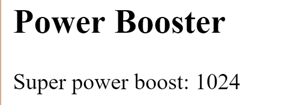 Power Booster